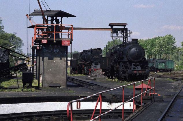 Die polnischen Dampfloks Tr 1-76 und Tr 11-223 -- Bahnbetriebswerk Wolsztyn
