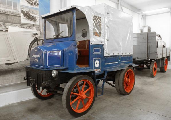 Ein Hansa-Lloyd Elektro-Schlepper Typ DL 5 von 1923 – PS.Depot Kleinwagen des PS.Speichers in Einbeck