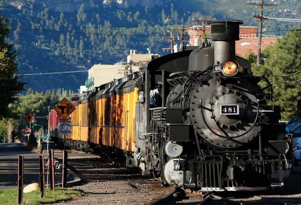 Rundreise USA der Westen - Durango & Silverton Railroad, Durango