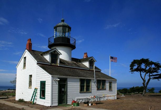 Point Pinos Lighthouse - Leuchtturm in Pacific Grove bei Monterey in Kalifornien