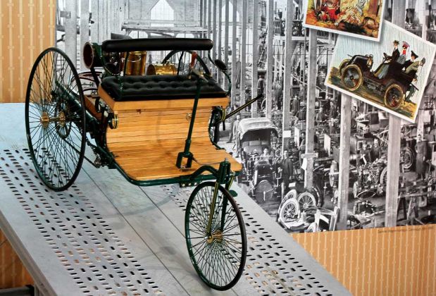 Benz Patent Motorwagen 1886, Nachbau - August-Horch-Museum Zwickau