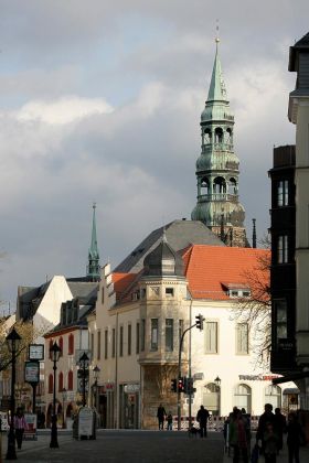 Turm des Doms St. Marien, Städtereise Zwickau