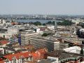 Hamburg von oben... Panorama der Innenstadt