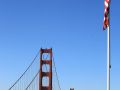 Fort Point, San Francisco - die Golden Gate Bridge, San Francisco Bay