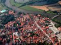 Nienburg-Weser - Luftaufnahme der Altstadt 