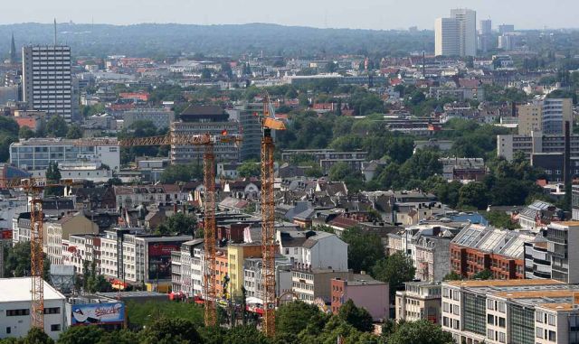 Städtereise Hamburg - St. Pauli, Blick vom Hamburger Michel
