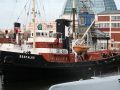 Im Museumshafen des Schifffahrtsmuseums Bremerhaven - der Bergungsschlepper Seeflke und der Walfänger Rau IX 