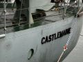 Castlemaine - Korvette der Bathurst Klasse, Weltkrieg II - Gem Pier im Zentrum Williamstowns, Melbourne.