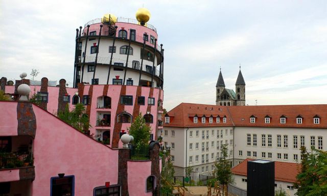 Hundertwasserhaus Magdeburg