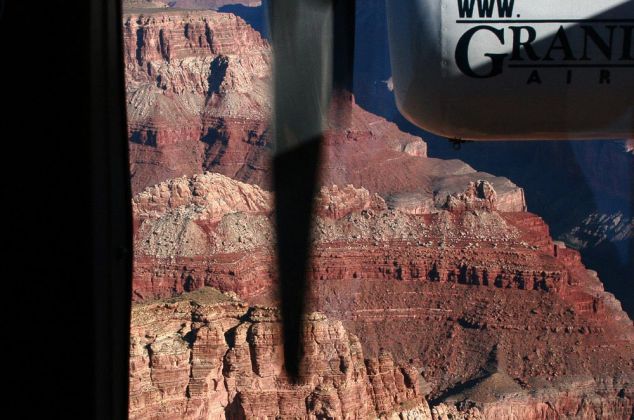Der Grand Canyon hautnah - ein Rundflug mit einer Twin Otter der Grand Canyon Airlines 