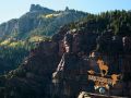 Ouray am Million Dollar Highway - die Twin Peaks