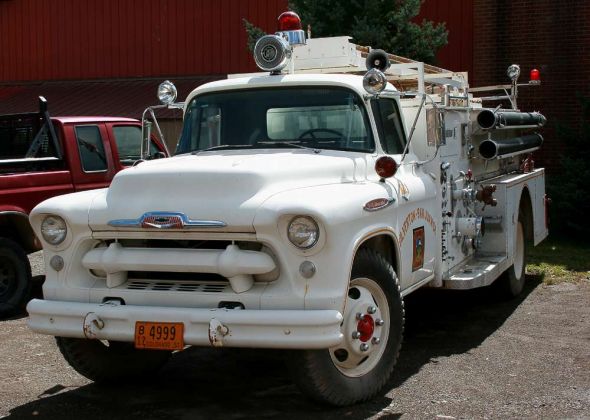 Chevrolet Fire Truck - Oldtimer der Feuerwehr Silverton, Colorado