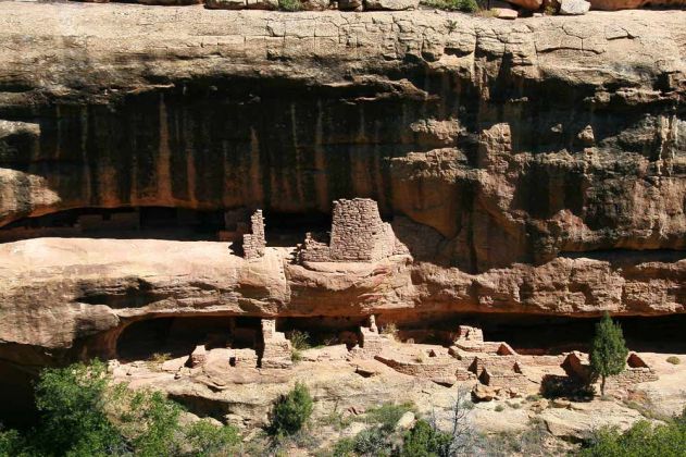 Navajo Canyon, Mesa Verde National Park - antike Häuser der Anasazi