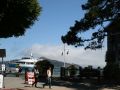Sausalito Ferry Landing mit San Francisco Fähre, Sausalito - San Francisco Bay, Kalifornien