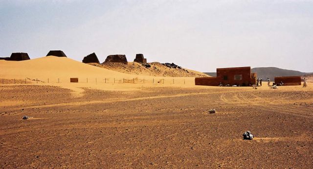 Die Pyramiden von Meroe im Sudan