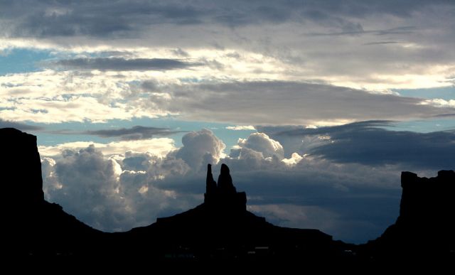 King on his throne - Monument Valley Navajo Tribal Park, Utah