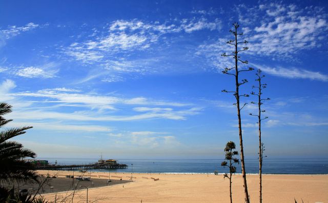 Santa Monica Beach, Los Angeles - Kalifornien