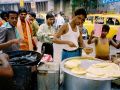 Kalkutta, Kolkata - Open Air Garküche am Metro Gali Market