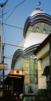 Kalkutta, Kolkata, Kalighat -der Kalighat Kali Mandir Tempel