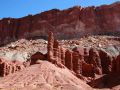 The Fluted Wall, Capitol Gorge, Capitol Reef National Park - Utah