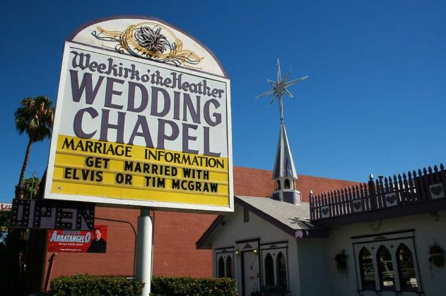 Wedding Chapel, Hochzeits-Kapelle - South Las Vegas Boulevard, Downtown Las Vegas 