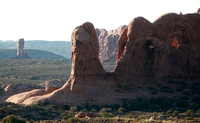 Parade of Elephants - Window Section, Arches National Park, Utah