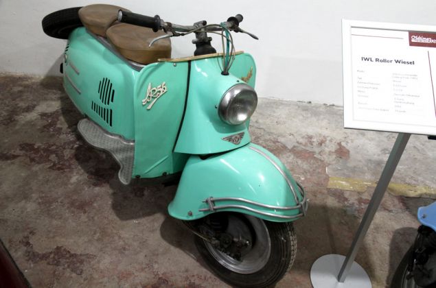 IWL 'Wiesel', Baujahr 1957 - Einzylinder, 123 ccm, 5,2 PS, VEB Industriewerke Ludwigsfelde IWL 'Wiesel', Baujahr 1957 - Einzylinder, 123 ccm, 5,2 PS, VEB Industriewerke Ludwigsfelde