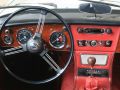 Ein Blick in das klassische Cockpit des Austin Healey 3000 Mk III – stylish and very british!