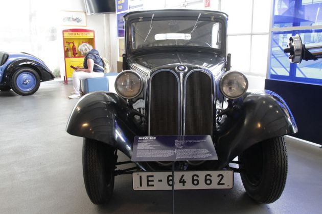 Automobile Welt Eisenach - ein BMW 309, Bauzeit 1934 bis 1936, der Nachfolger des BMW 3/20 PS