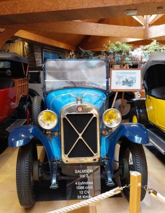Maison de l'Automobile, das Automuseum von Lohéac in der Bretagne - Salmson Val 3, Bauzeit 1922 bis 1929 Maison de l'Automobile, das Automuseum von Lohéac in der Bretagne - Salmson Val 3, Bauzeit 1922 bis 1929