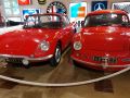 Maison de l'Automobile, das Automuseum von Lohéac in der Bretagne - Alpine A 106, Baujahr 1957 und Alpine A 108 2+2, Baujahr 1961