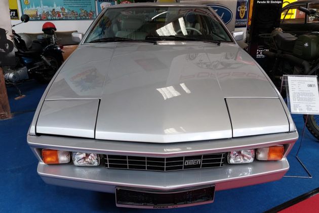 Bitter SC auf Basis des Opel Senator A, Bauzeit 1981 bis 1989 - Automuseum Nordsee Bitter SC auf Basis des Opel Senator A, Bauzeit 1981 bis 1989 - Automuseum Nordsee