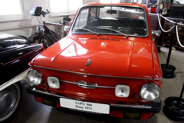 Automuseum Nossen - ein auch Hochglanz polierter Saporoshez 968 des Baujahres 1972 Automuseum Nossen - ein auch Hochglanz polierter Saporoshez 968 des Baujahres 1972