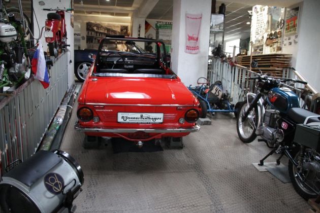 Automuseum Nossen - das von Hertrampf zur DDR-Zeit erstellte Cabriolet auf Basis des Saporoshez 968 Automuseum Nossen - das von Hertrampf zur DDR-Zeit erstellte Cabriolet auf Basis des Saporoshez 968
