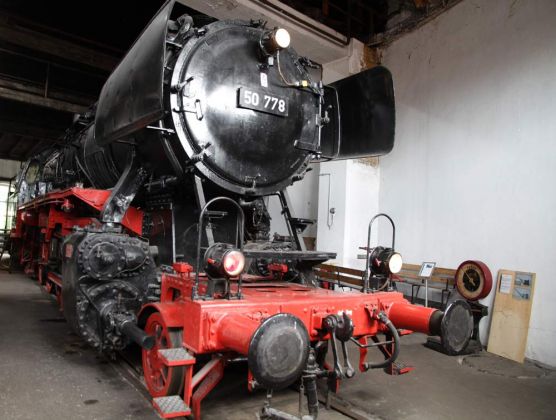 Dampflokomotive 50 778 - Baujahr1941, Hersteller Henschel - Bayerisches Eisenbahnmuseum, Nördlingen