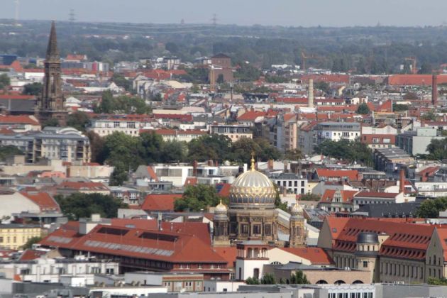 Berlin von oben - Rundumblicke vom Panoramapunkt am Potsdamer Platz Berlin von oben - Rundumblicke vom Panoramapunkt am Potsdamer Platz