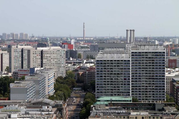 Berlin von oben - Rundumblicke vom Panoramapunkt am Potsdamer Platz Berlin von oben - Rundumblicke vom Panoramapunkt am Potsdamer Platz