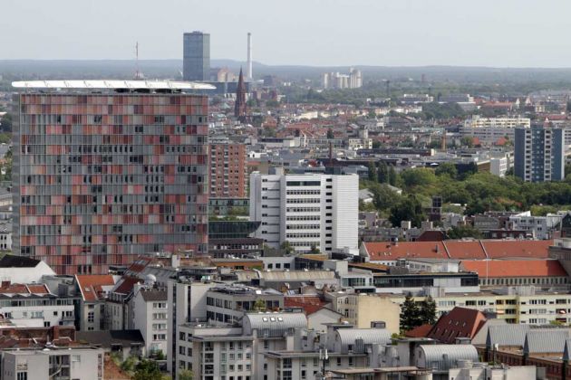 Berlin von oben - Rundumblicke vom Panoramapunkt am Potsdamer Platz Berlin von oben - Rundumblicke vom Panoramapunkt am Potsdamer Platz