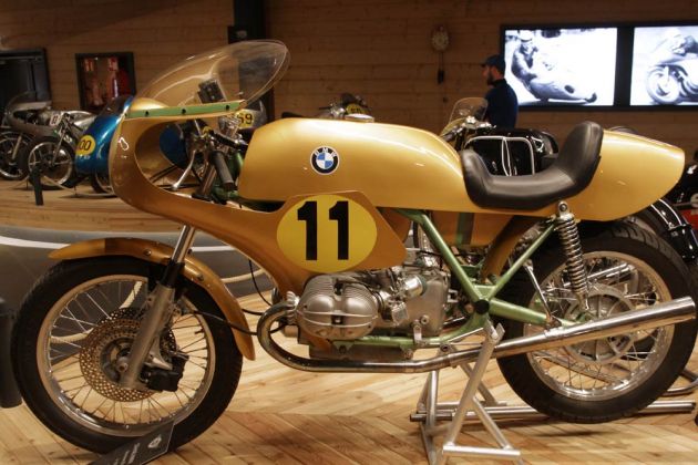 BMW 750 ccm Renn-Motorrad von Helmut Dähne aus dem Jahre 1973