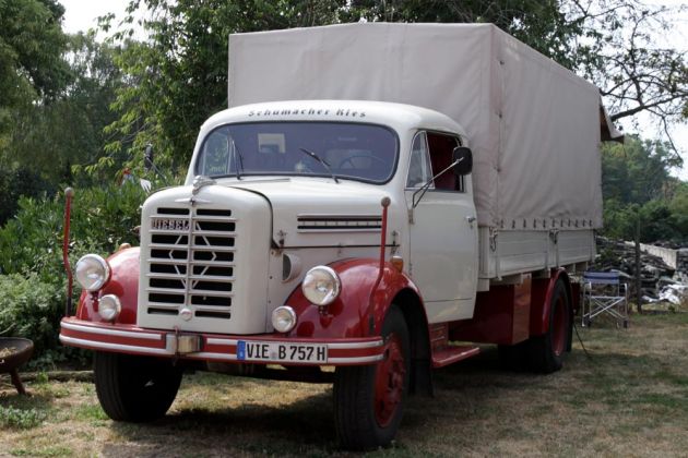 Borgward B 4500, Bauzeit 1954 bis 1961 - 4.997 ccm Sechszylinder-Dieselmotor, 110 PS Borgward B 4500, Bauzeit 1954 bis 1961 - 4.997 ccm Sechszylinder-Dieselmotor, 110 PS