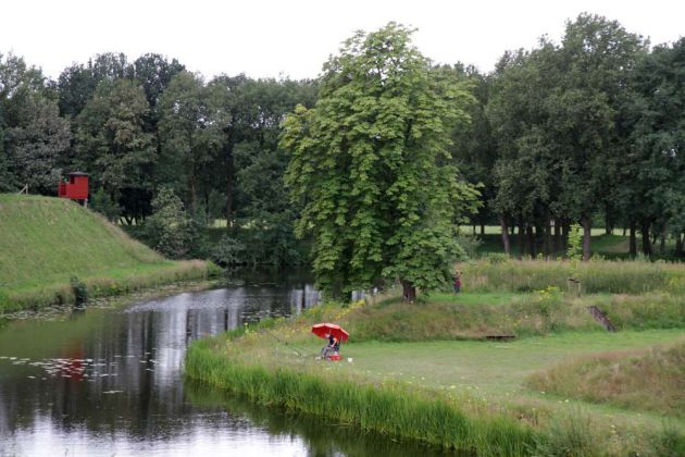 Vesting Bourtange - die historische Festung in der Provinz Groningen Vesting Bourtange - die historische Festung in der Provinz Groningen
