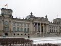 Das Reichstagsgebäude in Berlin, der Sitz des Deutschen Bundestages