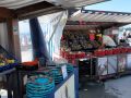 March&eacute; aux hu&icirc;tres - der ber&uuml;hmte Austernmarkt an der Rue des Parcs Port de la Houle in Cancale