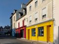 Historische Geb&auml;ude in der Rue du Port in der historischen Oberstadt von Cancale&nbsp;