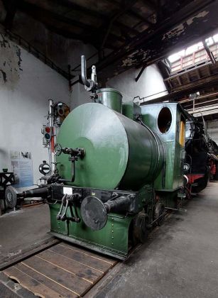 Dampfspeicherlok 4, Baujahr1913 - Hersteller J.A. Maffei - Bayerisches Eisenbahnmuseum, Nördlingen Dampfspeicherlok 4, Baujahr1913 - Hersteller J.A. Maffei - Bayerisches Eisenbahnmuseum, Nördlingen