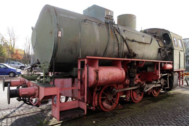 Die Dampfspeicherlok FLC Bauart Meiningen 03198/1988 - Industriemuseum Chemnitz Die Dampfspeicherlok FLC Bauart Meiningen 03198/1988 - Industriemuseum Chemnitz