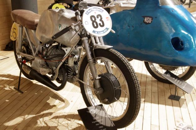 DKW RM 350, Baujahr 1952 - 348 ccm, 30 PS - Top Mountain Motorcycle Museum, Timmelsjoch, Österreich