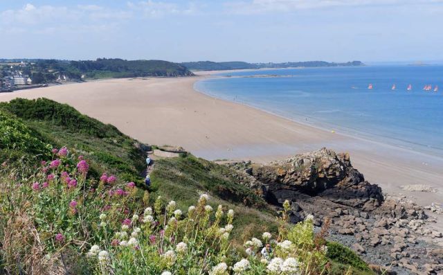 Erquy - der Plage de Caroual Erquy - der Plage de Caroual