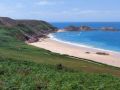 Cap Erquy - der weite Sandstrand des Plage de Lourtuais&nbsp;