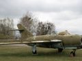 Luftfahrtmuseum Finowfurt - Mikojan-Gurewitsch MiG-17 F, Ausbildungsmaschine der technischen Schule der Luftstreitkräfte der DDR